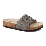 Pantofle INBLU dámské NM 23-045 šedé