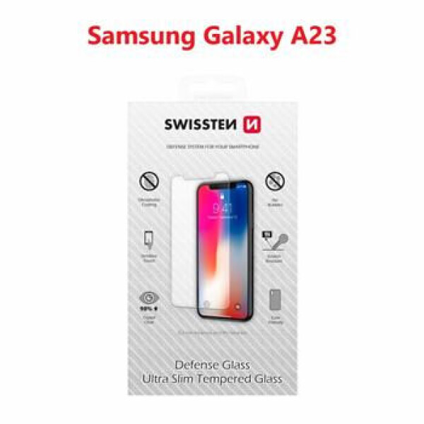 SWISSTEN Ochranné temperované sklo 2.5D pro SAMSUNG A235F GALAXY A23 (74517923)