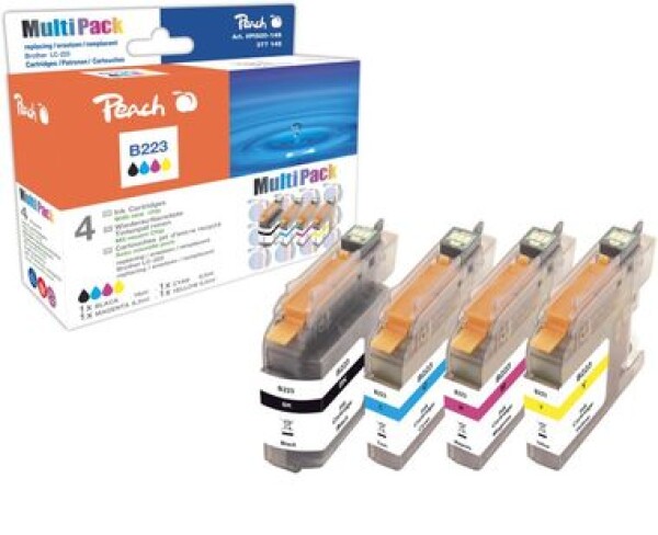 Peach alternativní cartridge Brother LC-223 / Brother DCP-J4120DW / s čipem / Multi Pack (0F319564)