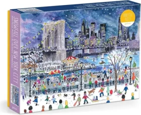 GALISON Puzzle Sněhová bouře nad New Yorkem