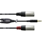 Sommer Cable HBP-XF6S-0090 audio kabelový adaptér [1x jack zástrčka 6,3 mm (stereo) - 1x XLR zásuvka 3pólová] 0.90 m čer