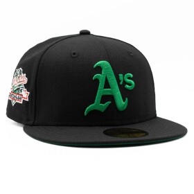 New Era Pánská kšiltovka Oakland Athletics MLB 1989 World Series Cooperstown 59FIFTY Fitted - Černá Velikost: 7 5/8
