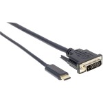 Digitus kabelový adaptér DisplayPort DP - HDMI typu A M - M 1.0 m / s blokováním DP 1.2 HDMI 2.0 / 4K / 60Hz / CE / bl (AK-340303-010-S)