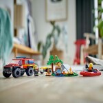 LEGO® City 60412 Hasičský vůz 4x4 záchranný člun