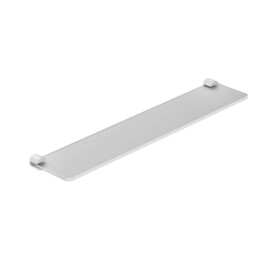 KLUDI - Vela R Polička, délka 60 cm, sklo/matná bílá 5897353