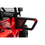 Mamido Elektrické autíčko OFF ROAD EXTREME 4x4 červené 24V | 200W | 50 kg | EVA | LED | 2,4Ghz | ECO kůže