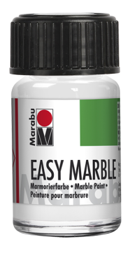 Marabu Mramorovací barva Easy Marble 15 ml - 70 bílá