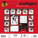JF Turner Kalendář Chicago Blackhawks NHL 2027 Wall Calendar