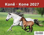 Stolní kalendář 2027 Helma Minimax Koně
