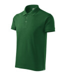 Cotton Heavy polokošile pánská lahvově zelená 2XL