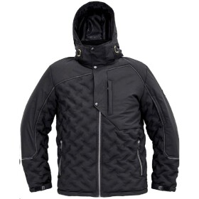 CRV Cerva Bunda NEURUM PARKA zimní antracitovo-černá s kapucí 3XL antracitovo-černá