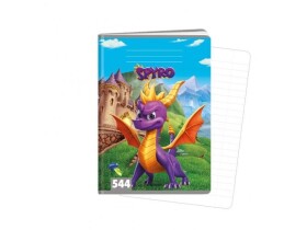 Sešit A5, 40 listů, typ 544 Spyro