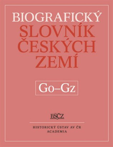 Biografický slovník českých zemí Go-Gz