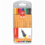 Staedtler 308 WP4 308 WP4 4 ks/bal. černý 0.1 mm 0.3 mm 0.5 mm 0.7 mm 1 ks