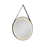 Zrcadlo se senzorem SAT 60x60 cm černá SATZREMLED60CE SATZREMLED60CE
