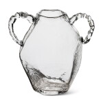 HK living Váza Gemstone Amfora Crystal 37 cm, čirá barva, sklo