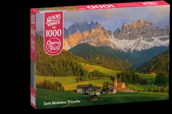 CHERRY PAZZI Puzzle Santa Maddalena, Dolomity