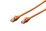 Digitus Cat6 S/FTP oranžová / Patch kabel / 1 m / RJ-45 / AWG 27/7 / LSZH (DK-1644-010/OR)