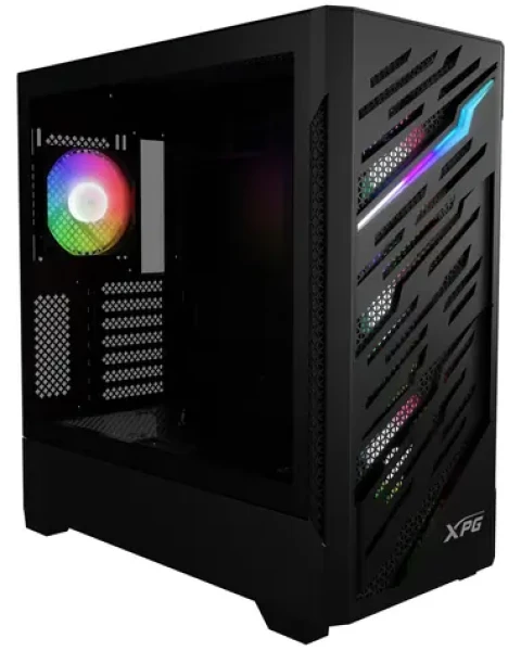ADATA XPG STARKER AIR BTF černá / Skříň / E-ATX / 2x USB-A 3.2 / 1x USB-C 3.2 / tvrzené sklo / bez zdroje (STARKERAIRBTFMTA-BKCWW)