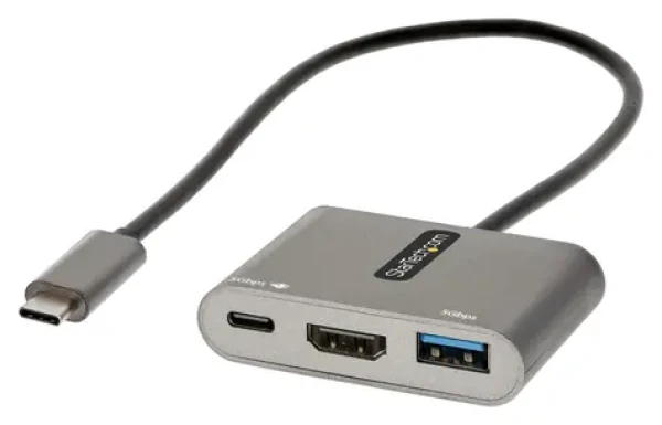 StarTech USB-C Multiport Adaptér šedá / USB-C na HDMI / 4K 60Hz / PD (CDP2HDUACP2)