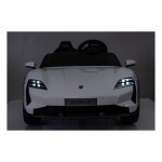 Mamido Elektrické autíčko Porsche Taycan Turbo S bílé