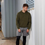 Pánská/chlapecká mikina Joma Montana Hoodie Khaki Velikost: L