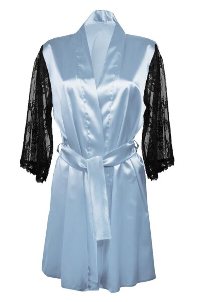 DKaren Housecoat Light Blue