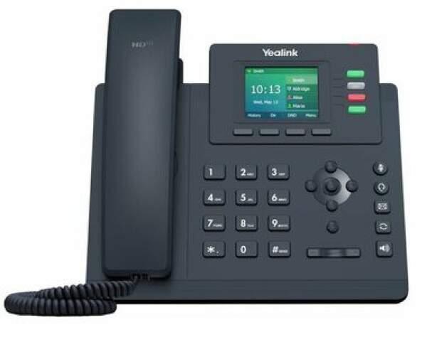 Yealink SIP-T33G / IP telefon / 4x SIP účet / LCD 2.4 / 2x RJ45 / POE/ Optima HD Voice / 12 programovatelných tlačítek (SIP-T33G)