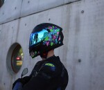 Integrální helma Xrc Monsters matt black - L / černá