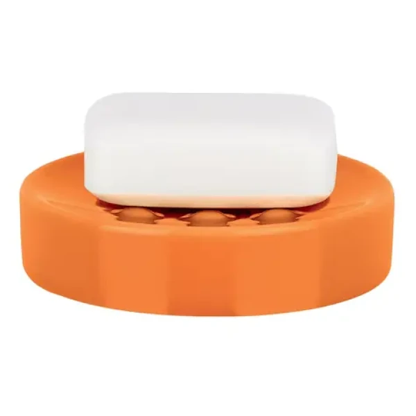 Spirella TUBE mýdlenka oranžová / keramika (7610583160829)