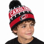 Outerstuff Dětská zimní čepice Carolina Hurricanes NHL Go Fast Cuffed Knit W Pom