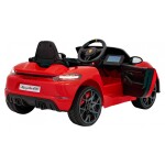 Mamido Elektrické autíčko Porsche Spyder RS 718 MP4 červené