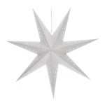 Solight LED vánoční hvězda, závěsná, 60cm, 20x LED, 2x AA