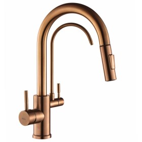 REA - Kuchyňská baterie Eco Fresh Brush Copper REA-B7436