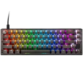 Ducky One 3 Aura Gateron Baby Kangaroo černá / herní klávesnice / podsvícená / mechanická / drátová USB-C / US (DKON2167ST-KUSPDABAAAG1)