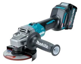 Makita GA008GM201 / Aku úhlová bruska / 40V / 125mm / 8500ot-min / 2x 4.0Ah (GA008GM201)