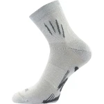 VOXX Ponožky dámské sportovní MICINA s kočkou na chodidle SVĚTLE ŠEDÉ 39-42 120440