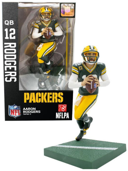 Imports Dragon Figurka Aaron Rodgers Green Bay Packers NFL 33