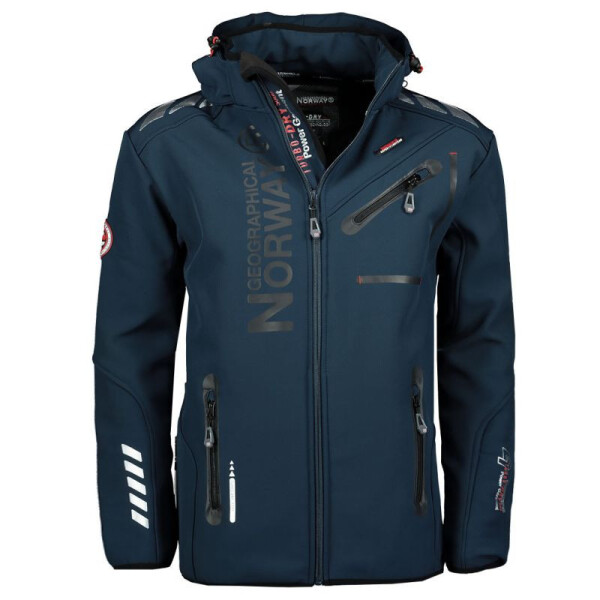 Geographical Norway Softshellová bunda Royaute GTX 068 M WY2005H/GN-Navy / Black 5XL