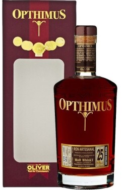 Opthimus Malt Whisky Finish Rum 25y 43% 0,7 l (tuba)