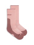 Dámské merino turistické ponožky ICEBREAKER Wmns Hike+ Light Crew, Blush/Summit velikost: 41-43 (L)