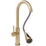 REA - Dřezová baterie Nest kartářované zlato REA-B6600