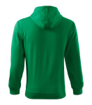 Trendy Zipper mikina pánská středně zelená M