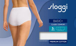 Dámské kalhotky loggi Basic+ Maxi 3P bílé WHITE 46