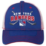 Outerstuff Dětská Kšiltovka New York Rangers Lockup Meshback Adjustable