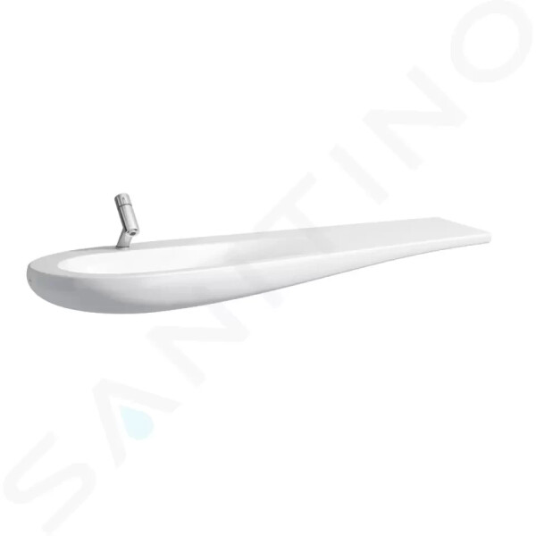 Laufen - Il Bagno Alessi One Nábytkové umyvadlo 1600x500 mm, s 1 otvorem pro baterii, s LCC, bílá H8149714001041