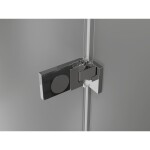 MEXEN/S - Lunar-F L sprchový kout skládací dveře pravá 85 x 80, transparent, chrom 836L-085-080-01-00-P