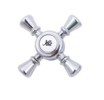 RAV Slezák - Ručka RETRO "3"- teplá voda, KR3002 KR3002