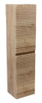 Koupelnová skříňka vysoká s košem na prádlo Naturel Savona 36x145x31,8 cm dub Halifax mat SAVONAV36DHK SAVONAV36DHK