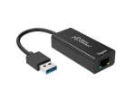 MicroConnect Adaptér USB3.0 A (M) - RJ-45 (F) černá / 1000Mbit/s (USBETHGW10)